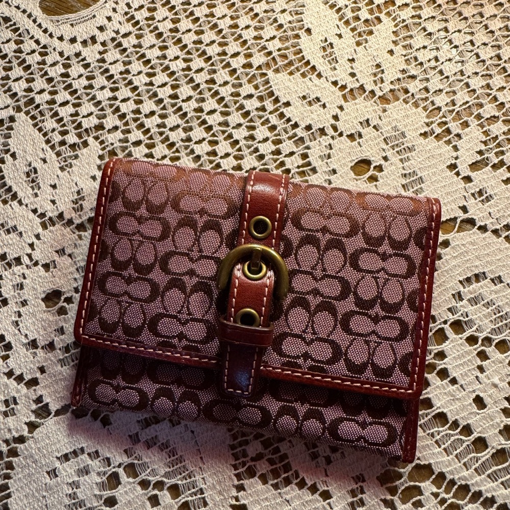 Burgundy Red Coach